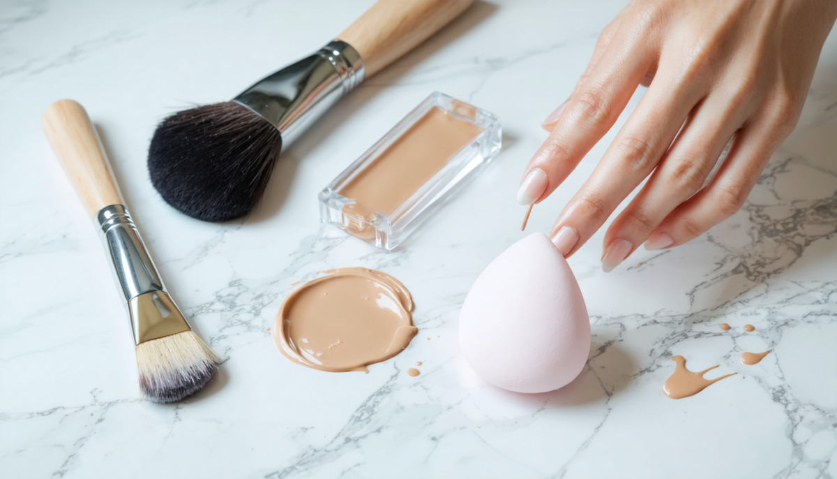 découvrez des alternatives efficaces pour appliquer votre fond de teint sans utiliser de beauty blender, et obtenez un teint parfait facilement.