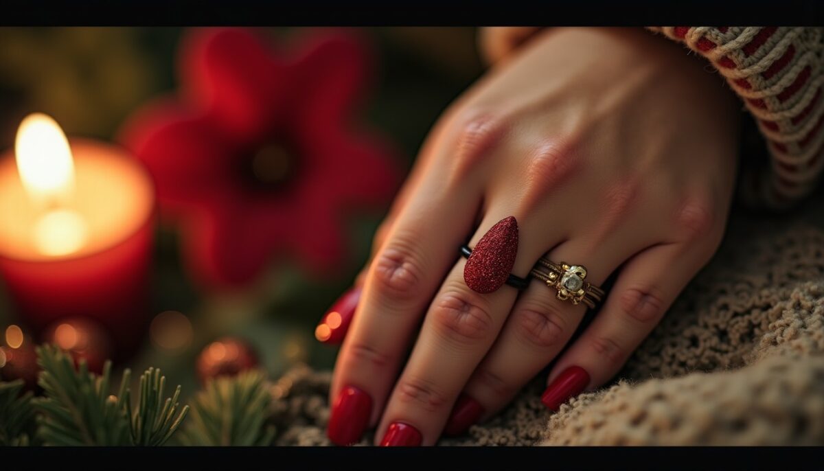 Noël 2024 : 15 inspirations de manucures festives pour sublimer vos ongles pendant les fêtes