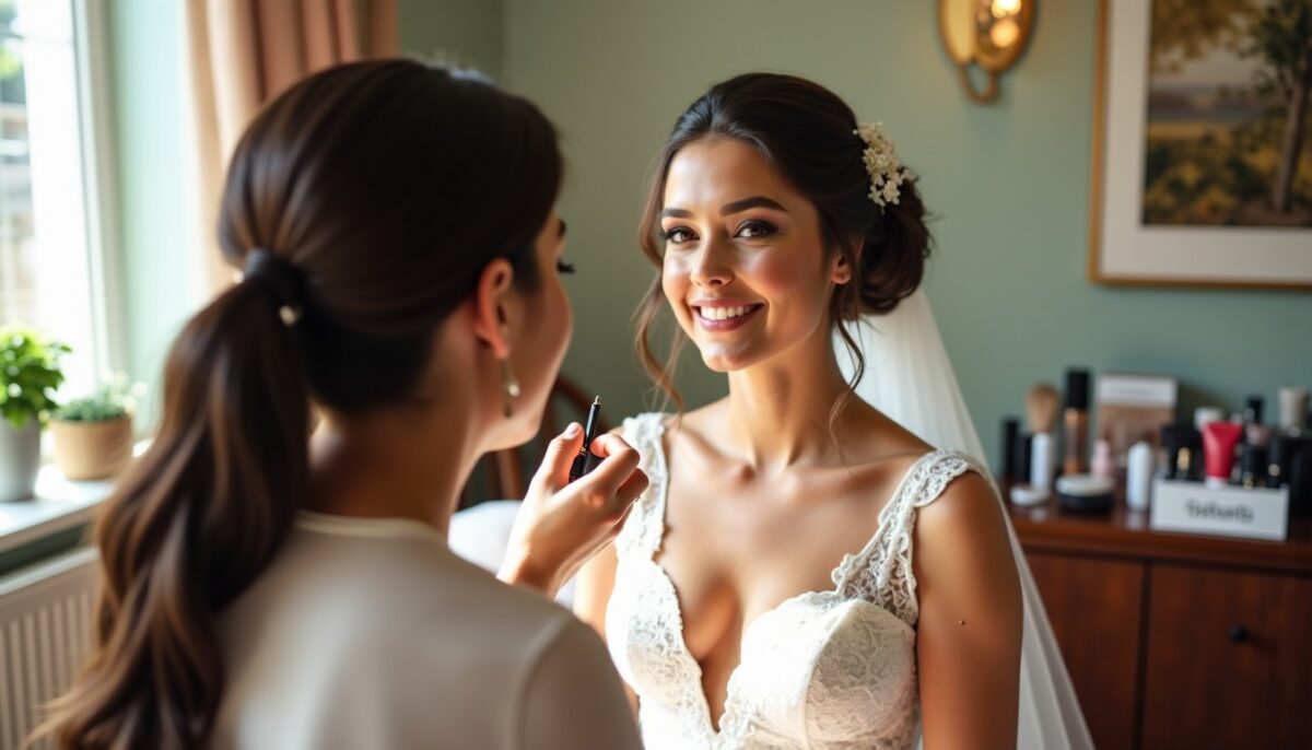 Coût réel du maquillage de mariée à domicile : ce qu’il faut prévoir