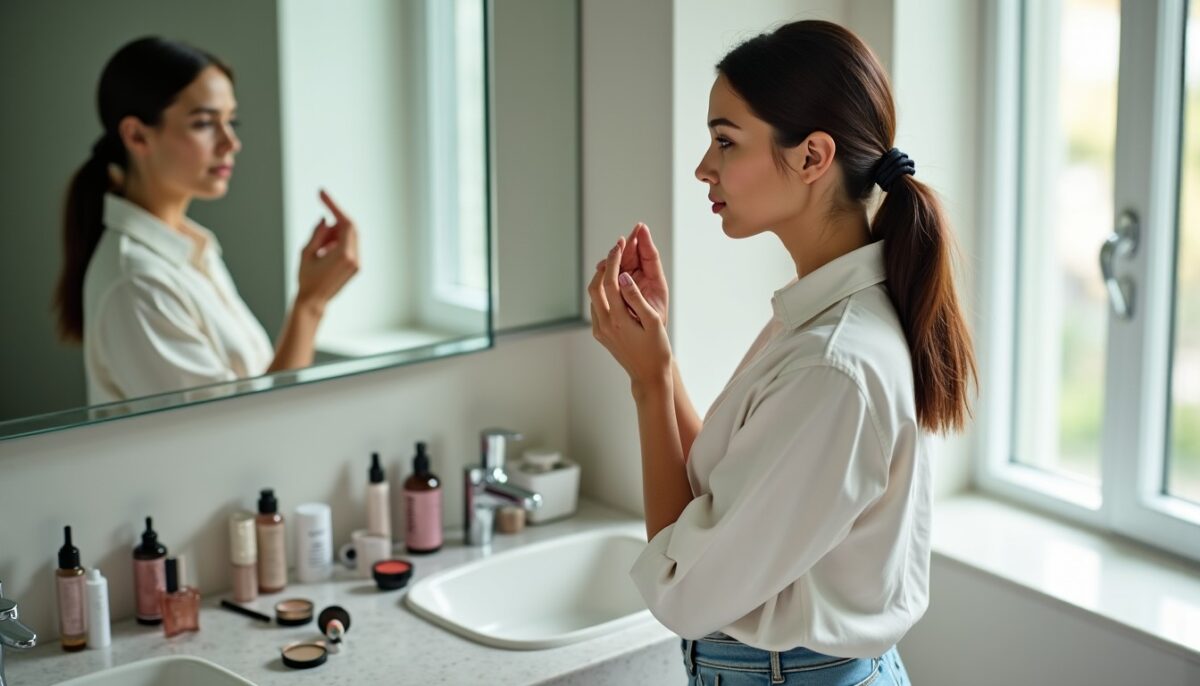 Se maquiller avec les doigts : une pratique hygiénique ou à risques ?